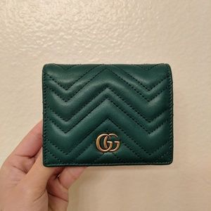 Gucci GG Marmont-Quilted Leather Wallet